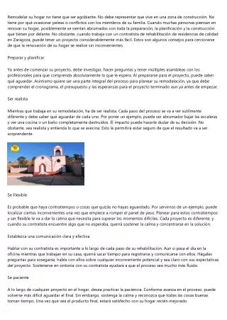 Trucos que hay que tener en consideración ya antes de renovar su vivienda