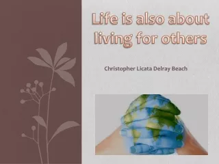 Christopher  Licata Delray Beach