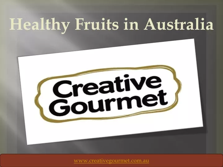 healthy fruits in australia
