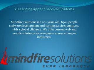 mindfire solutions is a 20 years old 650 people