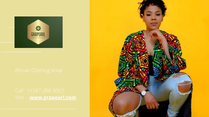 african clothing shop