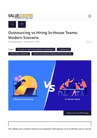 outsourcing vs hiring in house teams modern