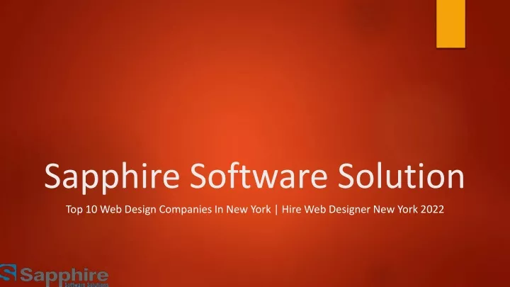 sapphire software solution