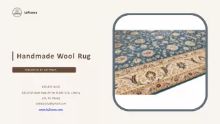 Bring an Elegance by Choosing Handmade Wool Rugs!