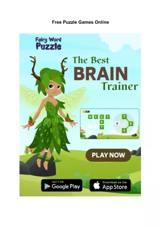 _Free Puzzle Games Online