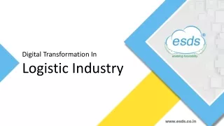 Digital Transformation in Logistics Industry
