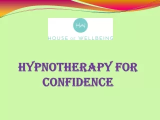 Hypnotherapy for Confidence