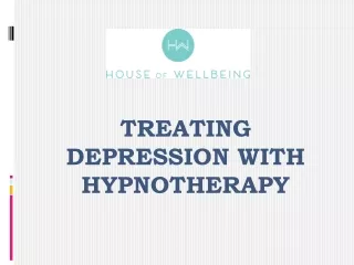 Treating Depression with Hypnotherapy