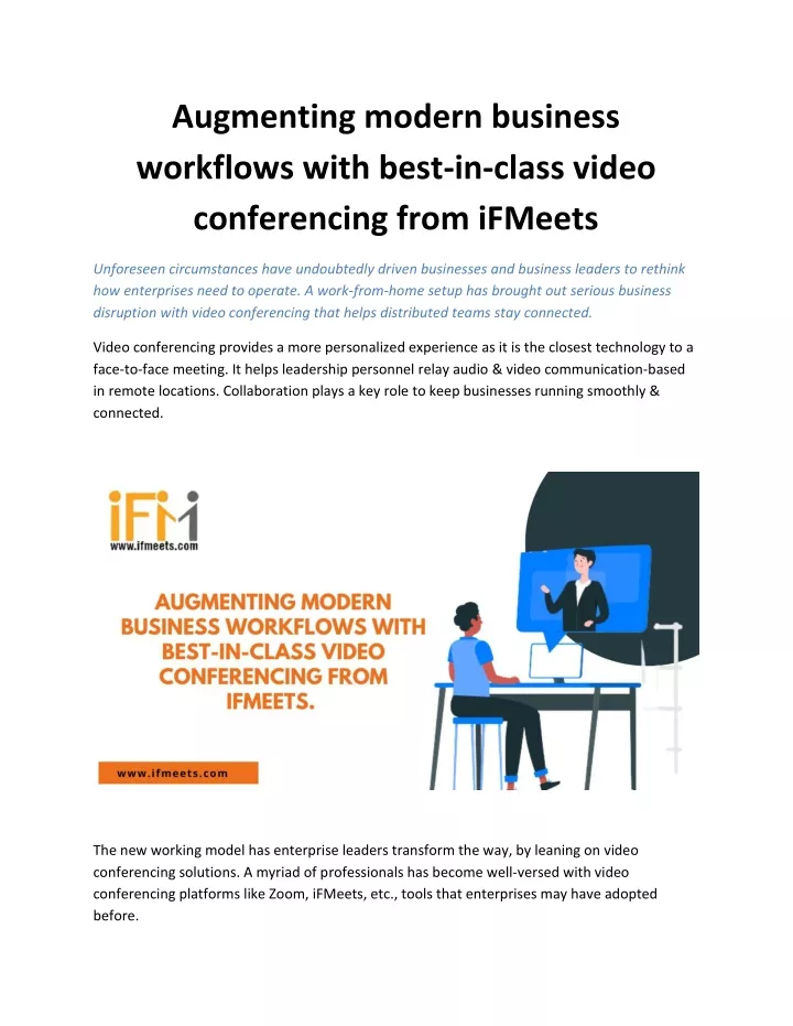 augmenting modern business workflows with best