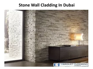 stone wall cladding in dubai