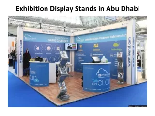 exhibition display stands in abu dhabi