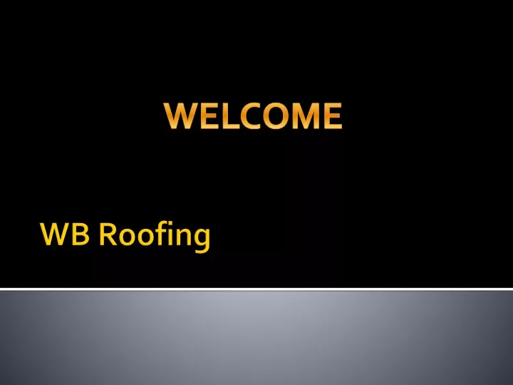 wb roofing