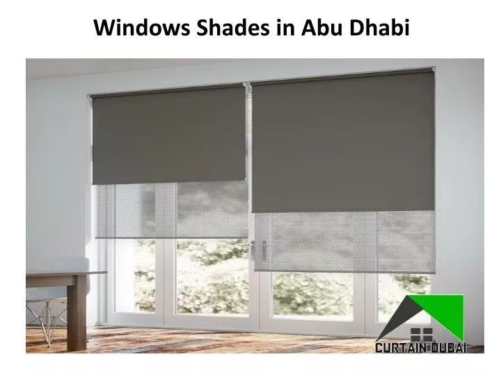 windows shades in abu dhabi