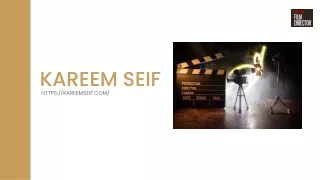 kareem seif https kareemseif com