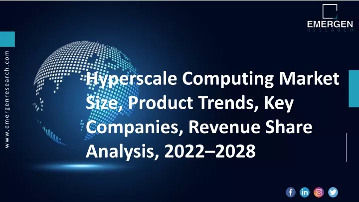 hyperscale computing market size product trends