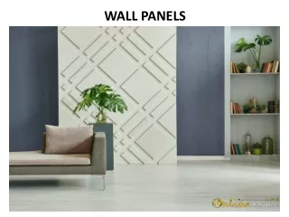 wall panels