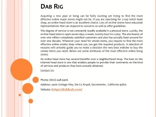 dab rig