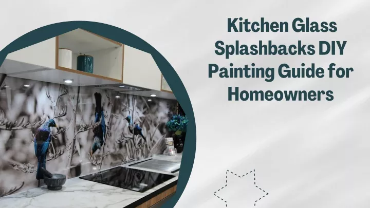kitchen glass splashbacks diy painting guide
