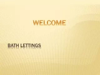 bath lettings