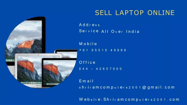 sell laptop online