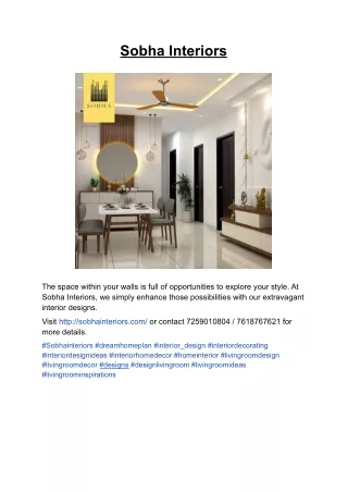 sobha interiors