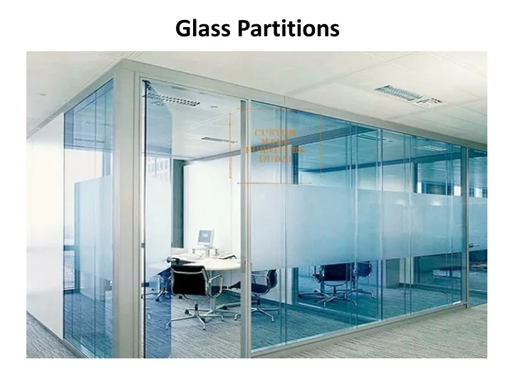 glass partitions