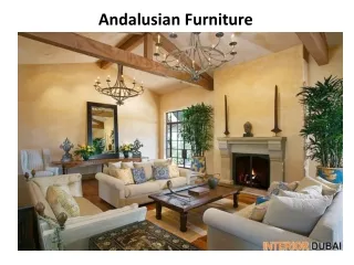 Andalusian Furniture In Dubai