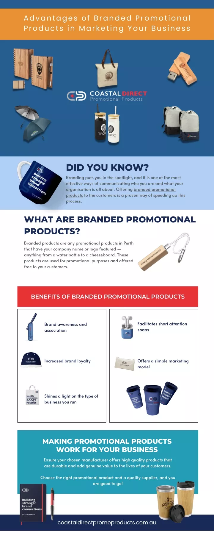 advantages of branded promotional products