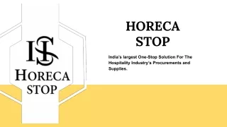 Hospitality Services| Restaurant Supply Store| HorecaStop