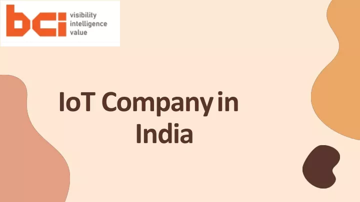 iot company in india