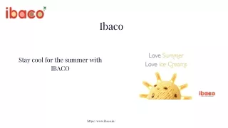 Stay cool for the summer with IBACO