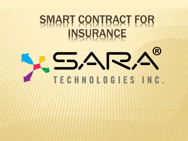 smart contract for insurance