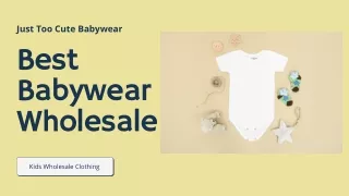 Babywear Wholesale