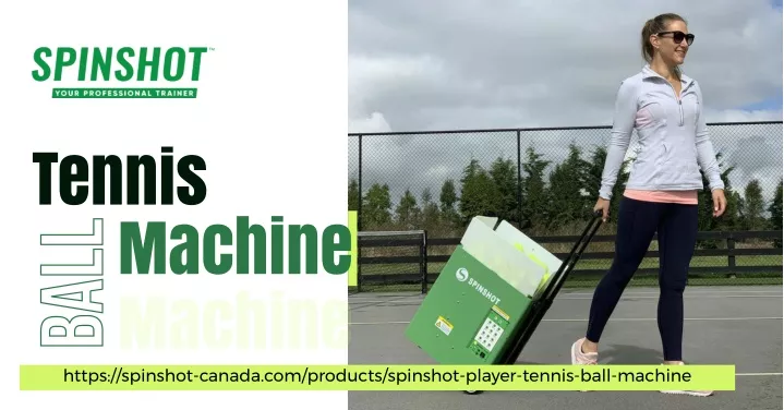 tennis machine machine https spinshot canada