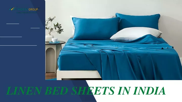 linen bed sheets in india