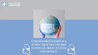 Coronavirus illness is a public health concern (COVID-19)