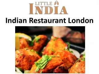 Indian Restaurant London