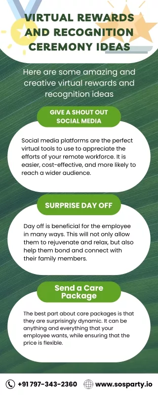 Virtual Rewards and Recognition Ceremony