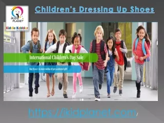 Childrens Dressing Up Shoes