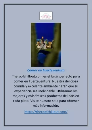 Comer En Fuerteventura | Theroofchillout.com