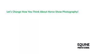 Horse photography | Equine Photo School