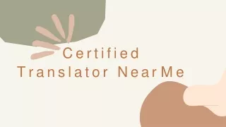 certified translator near me