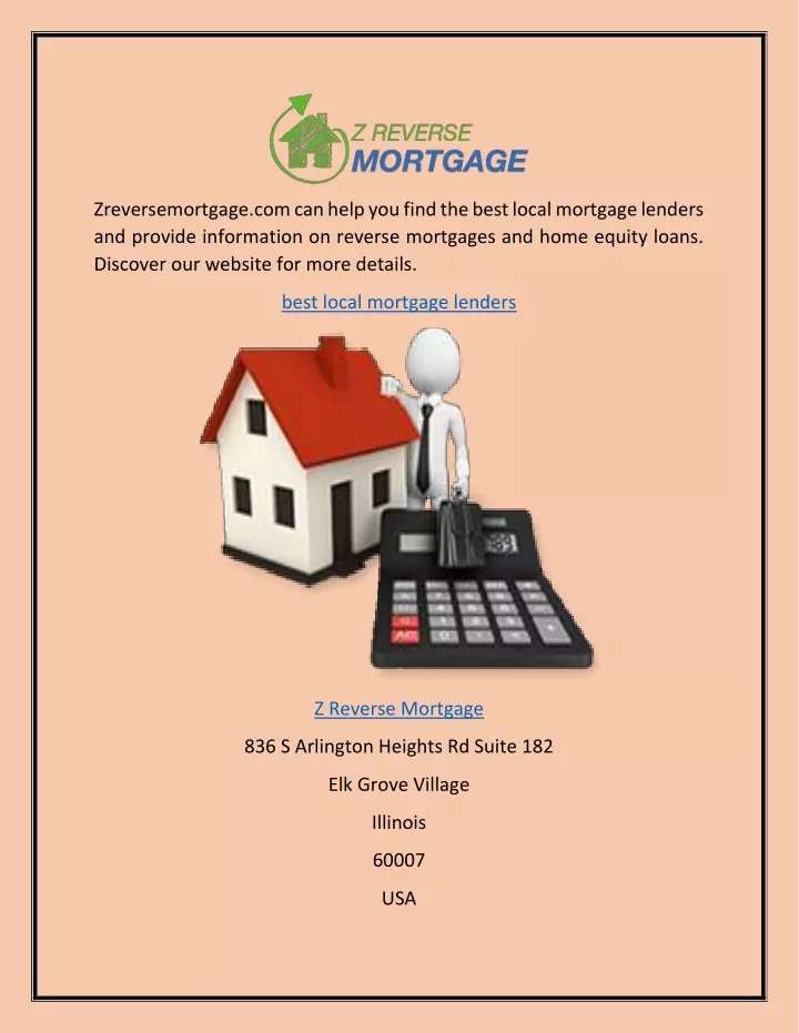 zreversemortgage com can help you find the best