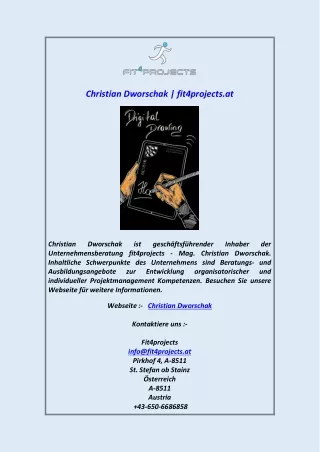 christian dworschak fit4projects at
