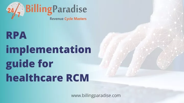 rpa implementation guide for healthcare rcm