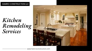 Kitchen Remodeling Services - Hamro Construction LLC