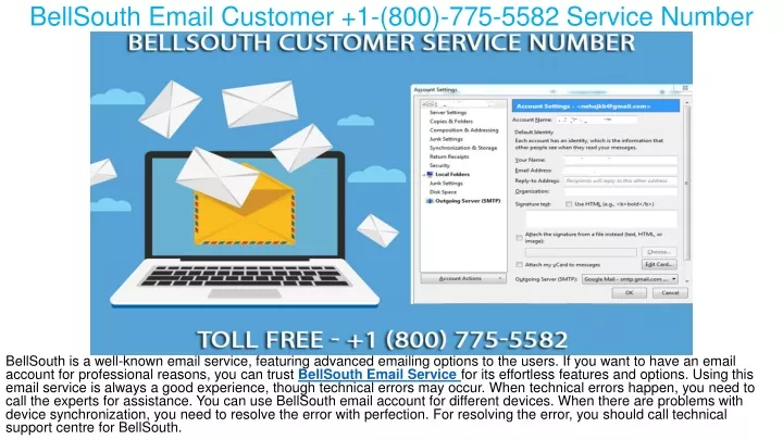 bellsouth email customer 1 800 775 5582 service number