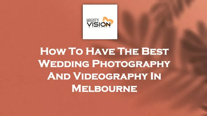 how to have the best wedding photography