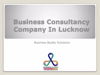 Business Consultancy Company In Lucknow