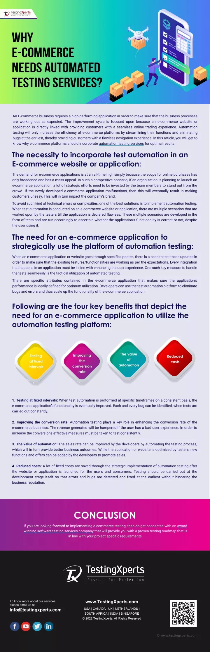 why e commerce needs automated testing services